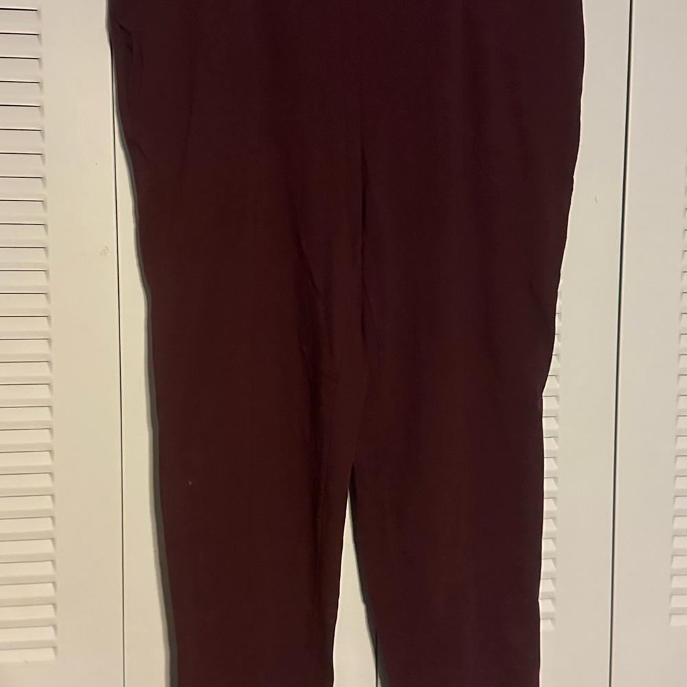 Women's Burgundy Pajama Pants